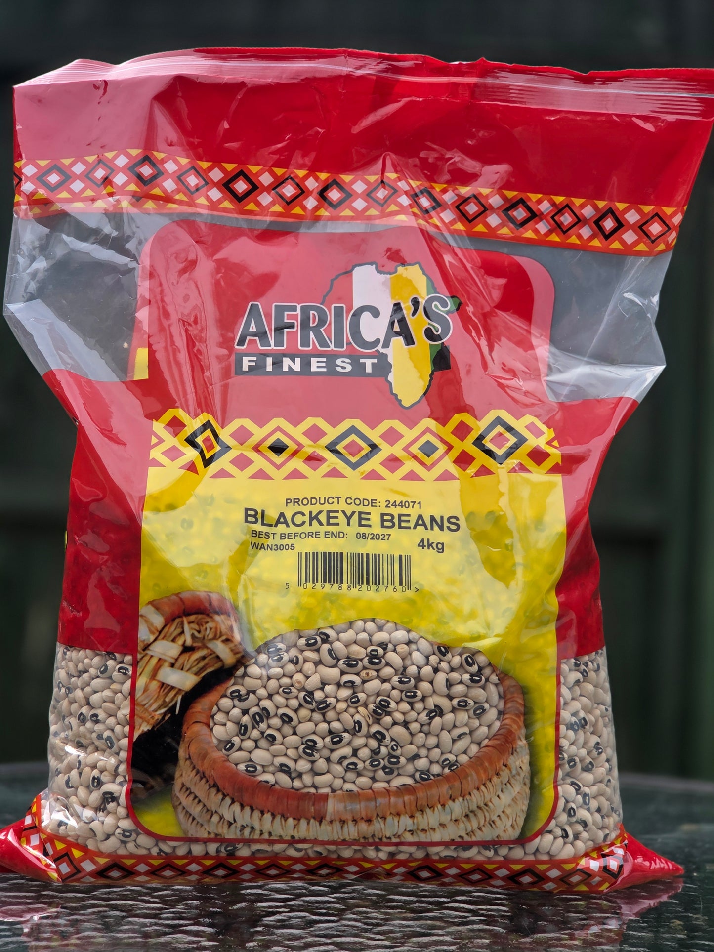 Africa's Finest Black Eyed Beans 4kg