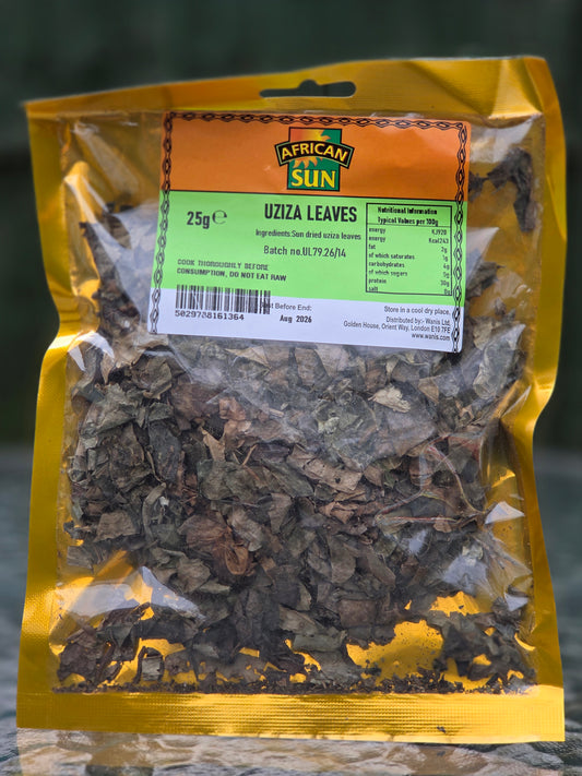 African Sun Uziza Dry Leaves 25g