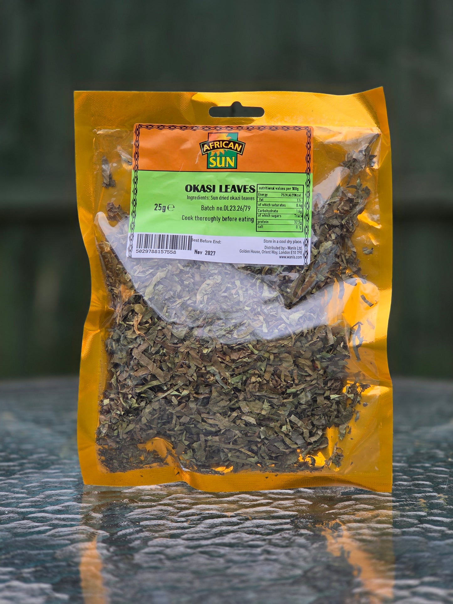 African Sun Okasi Dry Leaves 25g