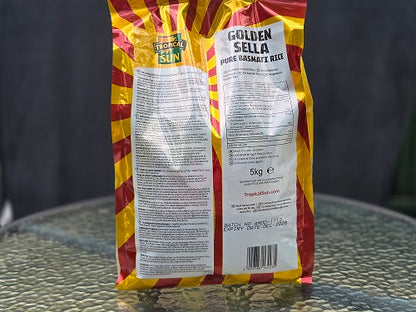 Tropical Sun Golden Sella Pure Basmati Rice 5kg