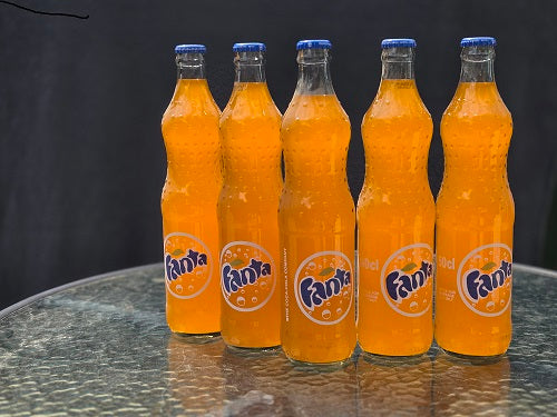 Fanta Orange Glass Bottle 300ml