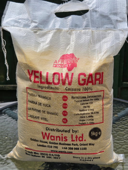 Africa's Finest Yellow Gari 5kg